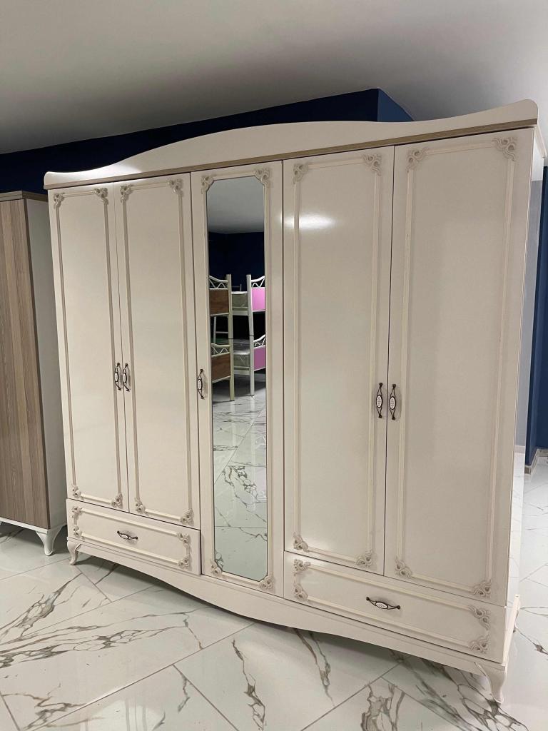 Sude 5 Kapaklı MDF Gardrop