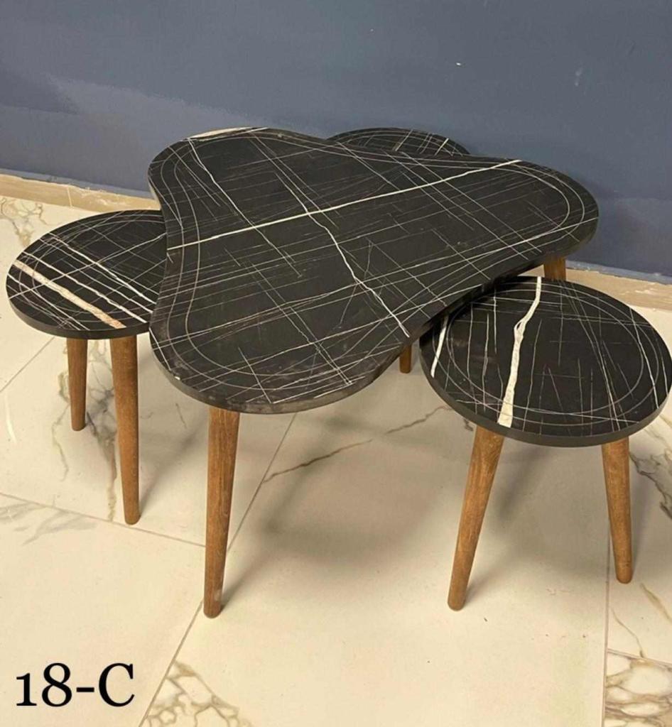 Mondi 3+1 Zigon Orta Sehpa Set
